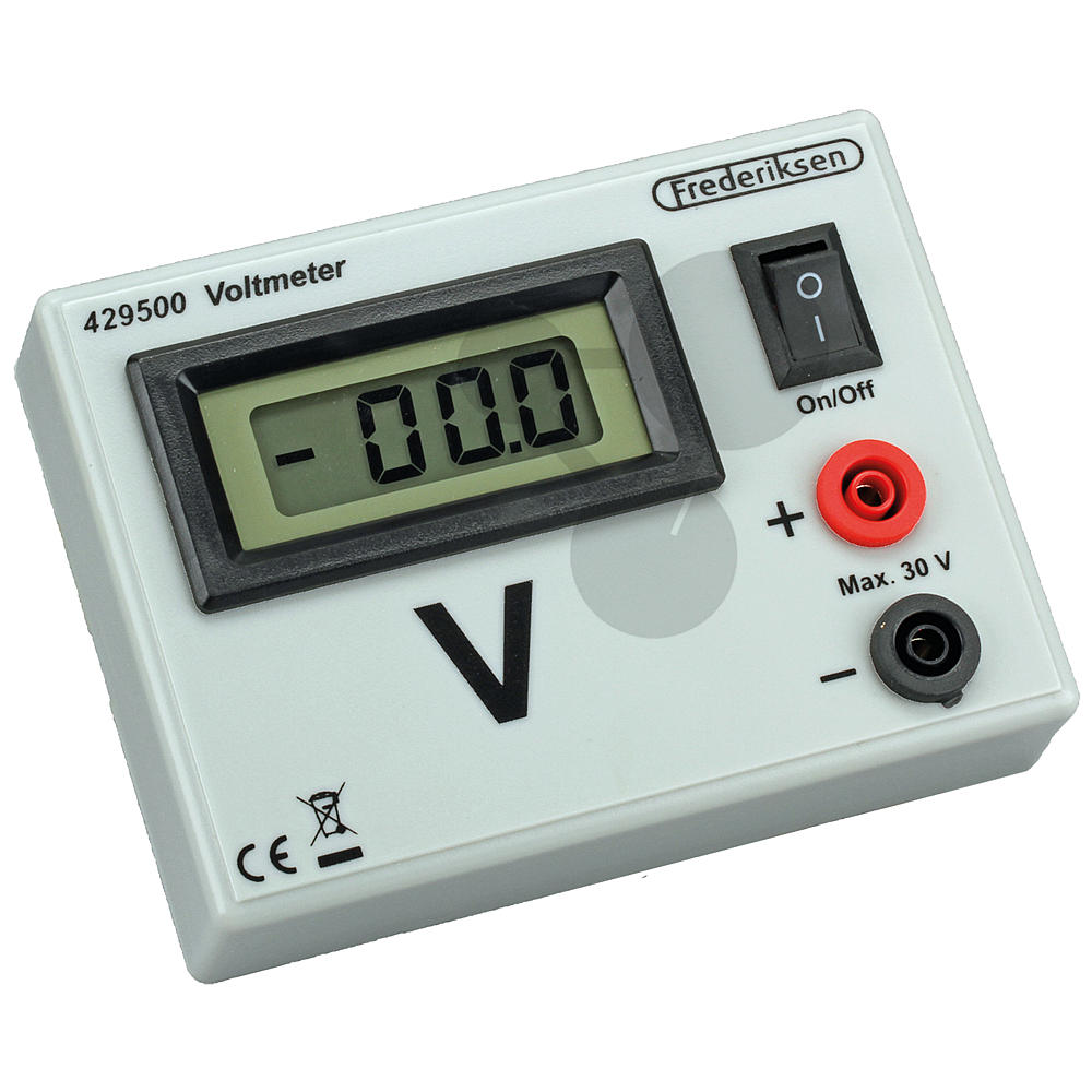 Voltmètre numérique et prise courant à encastrer Osculati - Voltmè