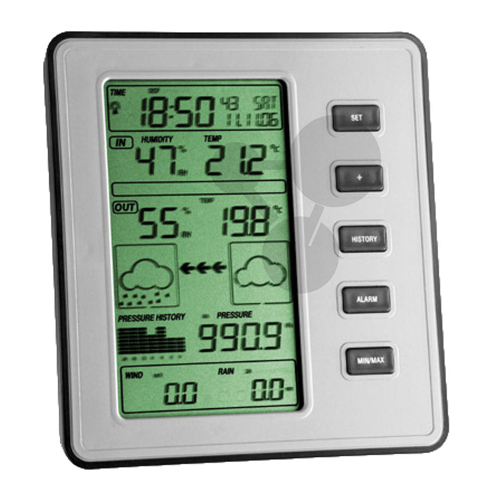 Station météo GENERIQUE Neoteck station météo sans fil avec 3 capteurs  extérieurs thermomètre hygromètre numérique intérieur/extérieur avec  étalonnage température/humidité